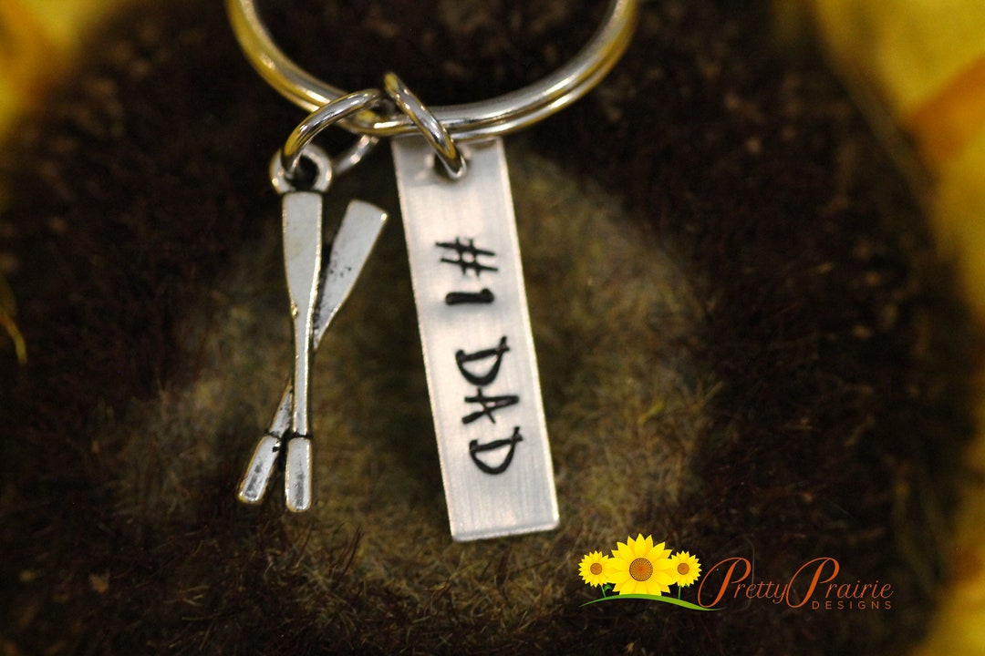 Crew Tag Keychain, Rowing Keychain, Rower Gift, Crew Member Gift