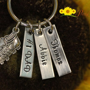 Soccer Boot Tag Keychain, Cleat Charm, Personalized Soccer Player Gift, Team Gift, Coach Gift, Gym Bag Tag, Football Cleat, Father&#39;s Day