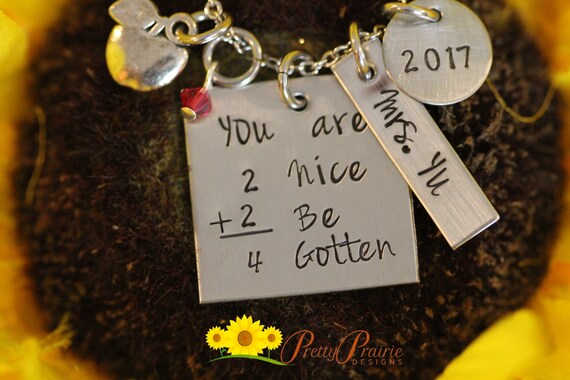 Collana Con Ciondolo A Cuore Per Insegnanti - Regalo Di Ringraziamento In Acciaio Inox Con Biglietto (Maestra, Professore, Educatore)