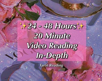 20 Minute Video | Video Tarot Reading | Love/Career/General/Psychic | Additional Oracle Messages