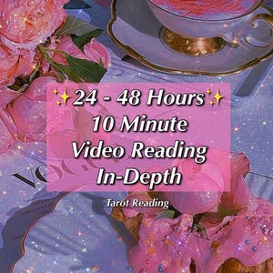 10-Minuten-Video | Video Tarot Legung | Liebe/Karriere/Allgemein/Medium | Zusätzliche Orakel Botschaften