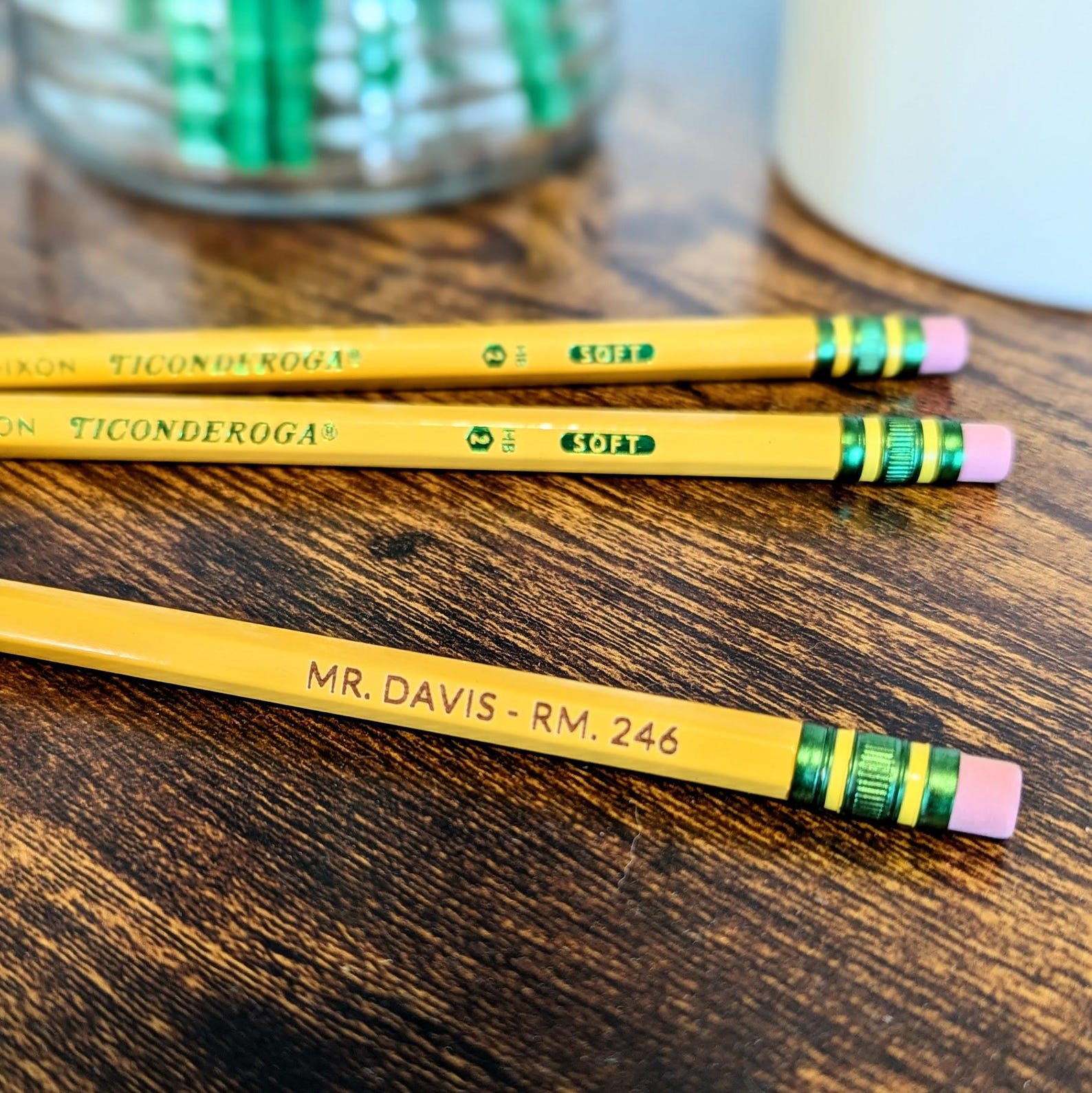 Personalized Pencils Engraved Back to School Supplies Pencil Name ...