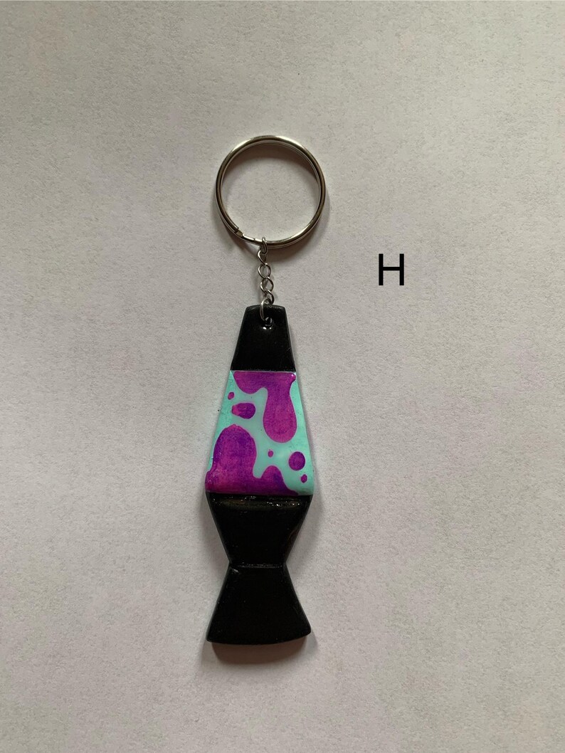 Handmade Lava Lamp Keychains - Etsy