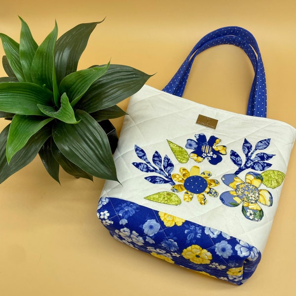 Quilted Tote Bag Etsy