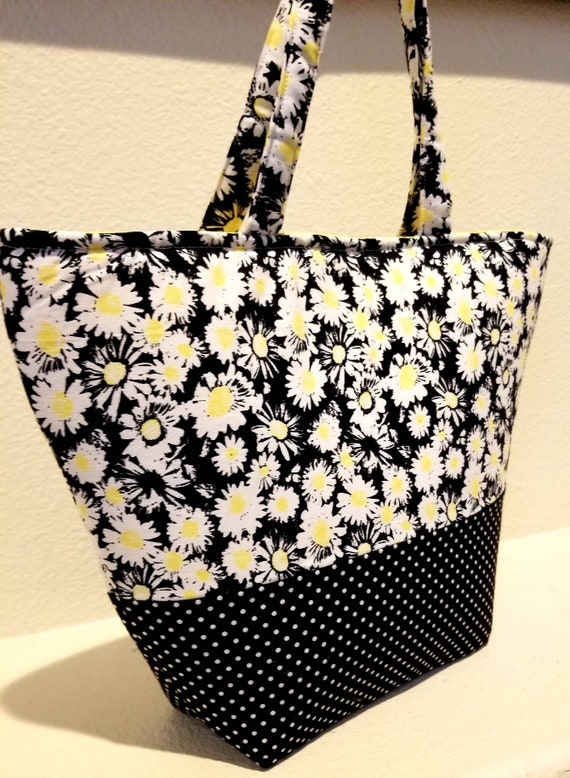daisy tote bag