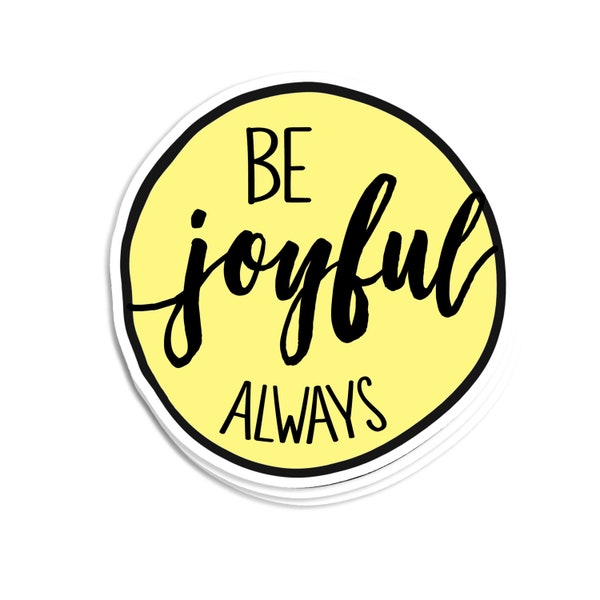 Be Joyful Always - Etsy
