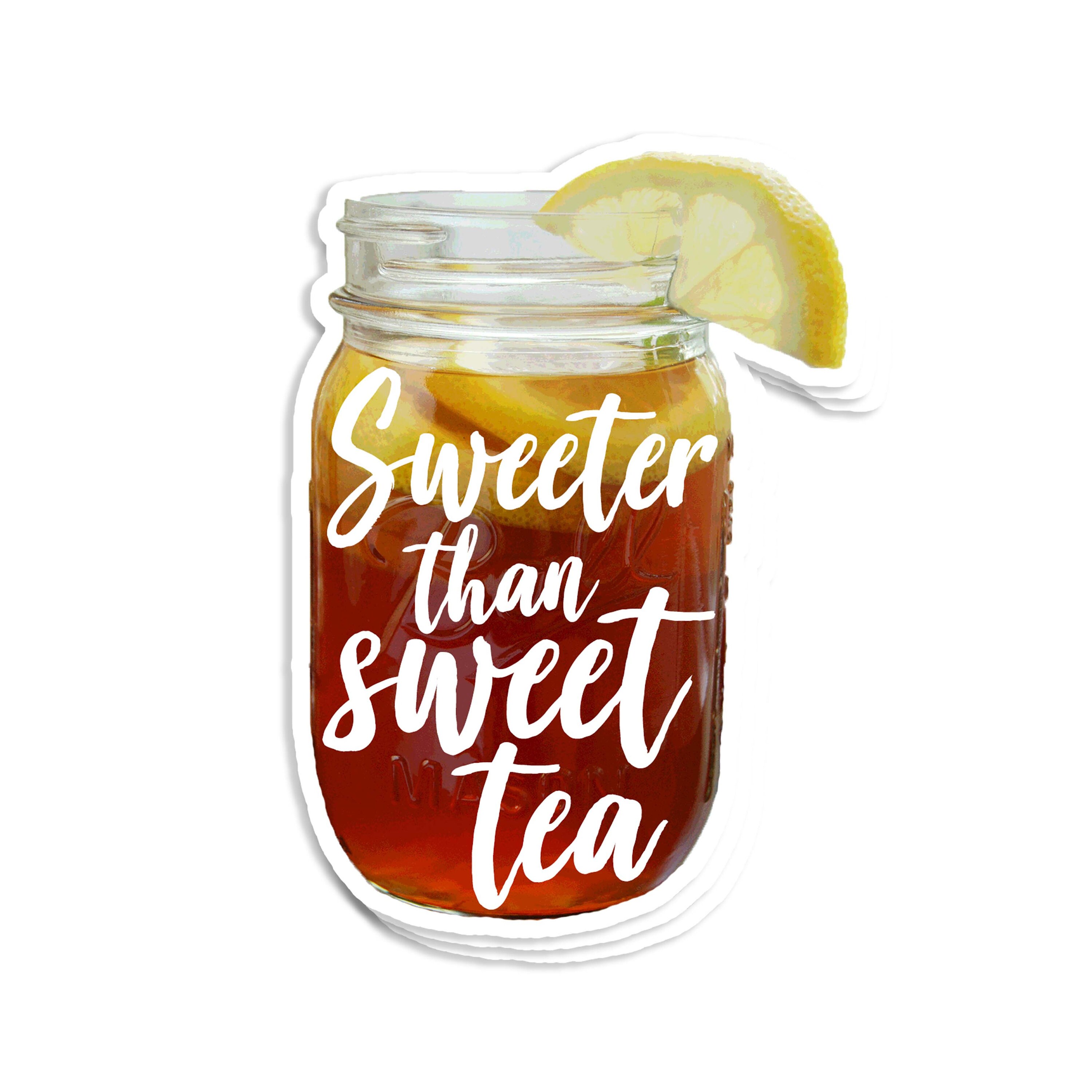 Sweeter Than Sweet Tea Vinyl Sticker Etsy Sweeter Than Sweet Tea Vinyl Sticker Etsy