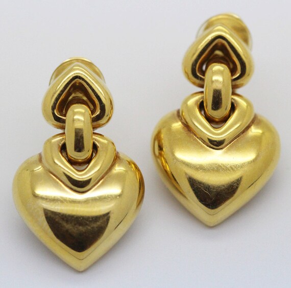 Bvlgari Earrings Ear Clips 18k Gold 