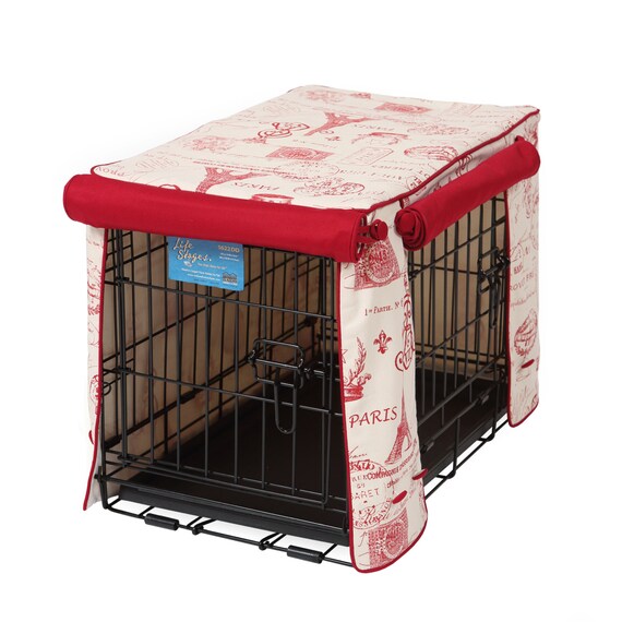 red dog crate