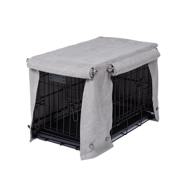 Washable Dog Crate Covers - New Dove