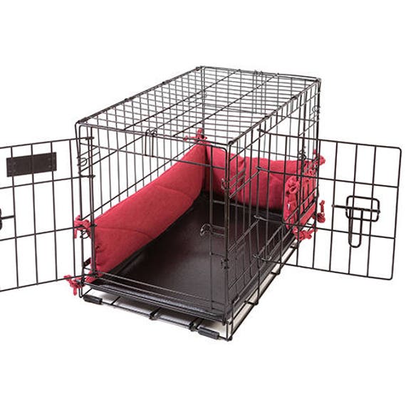 red dog crate