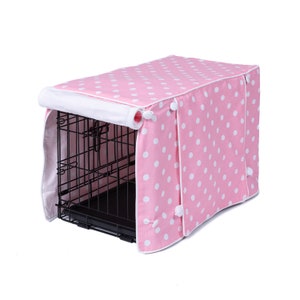 Pretty in Pink with White - Crate Cover - Designer