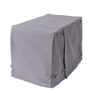 Washable Eco-Friendly Dog Crate Covers Pewter image 4