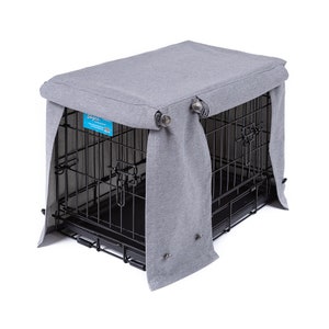 Washable Dog Crate Covers - Simply Gray (Grey)