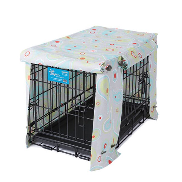 Washable Dog Crate Covers - Paisley
