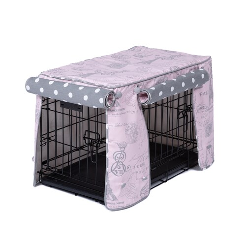 Image showcasing Madison Bella Dog Crate Cover Designer - Etsy