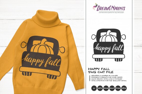 Happy Fall SVG Autumn | Farmer's Design