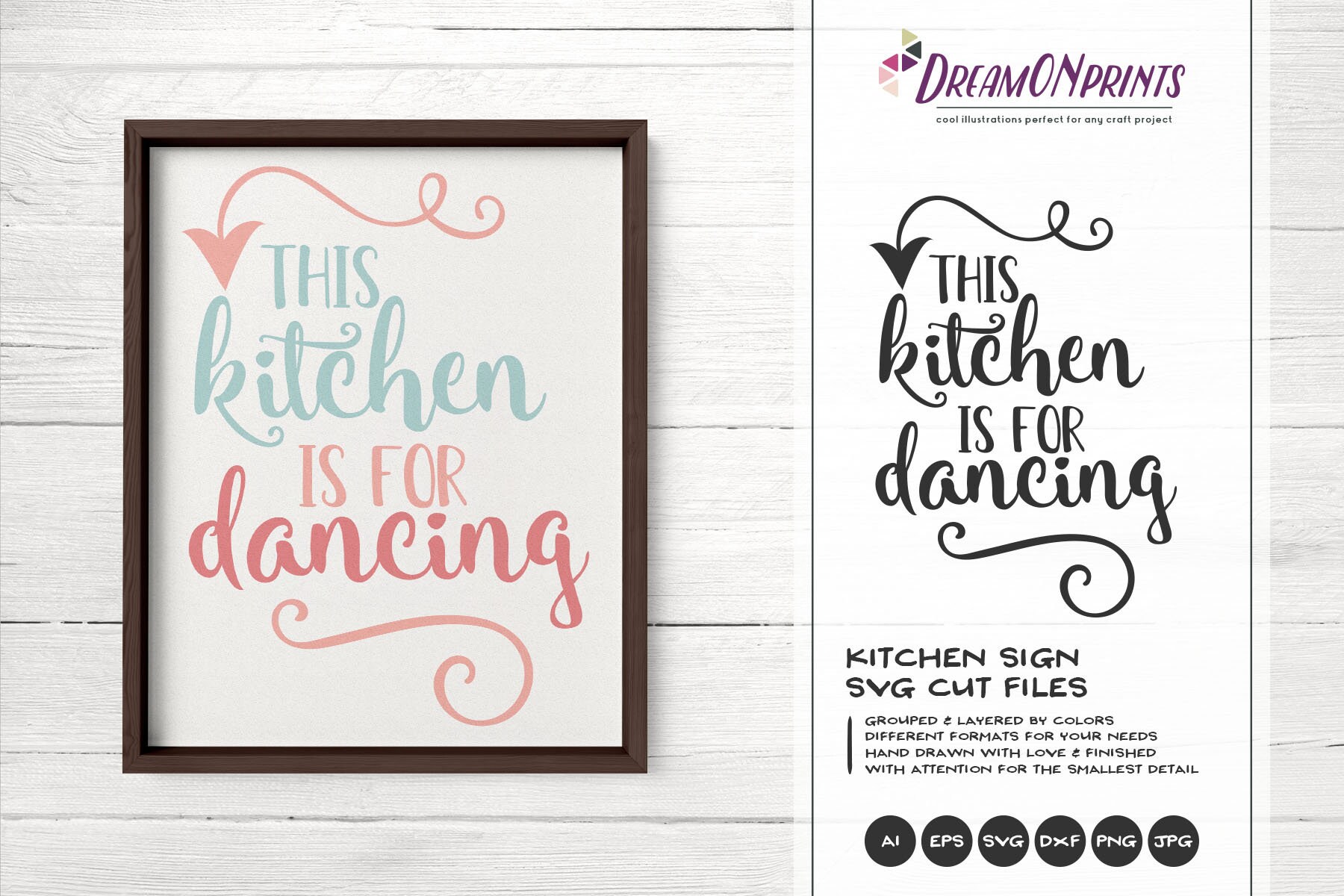 Download This Kitchen is for Dancing Svg Kitchen SVG, Kitchen Sign ...