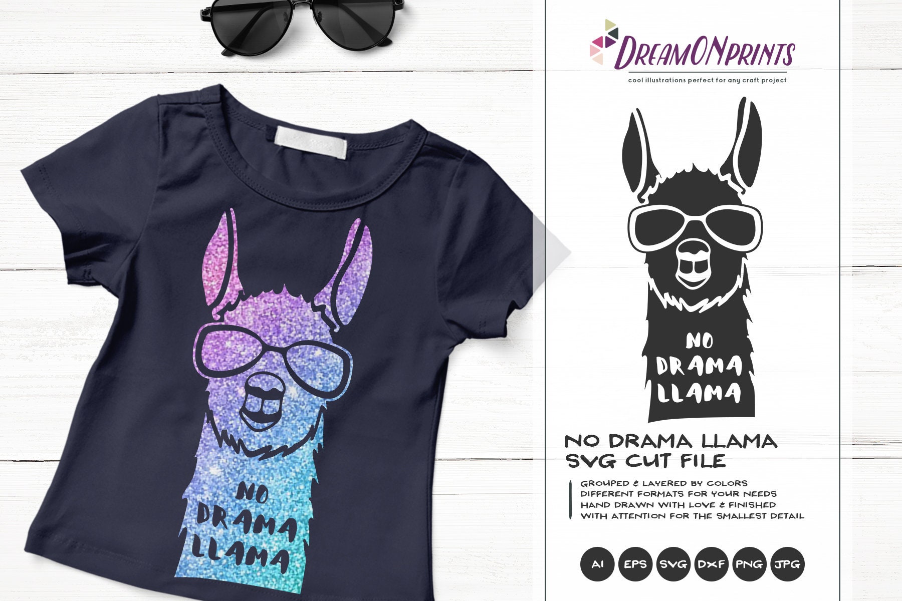 Download No Drama Llama SVG, Llama Cut File Svg Drama Llama Svg ...