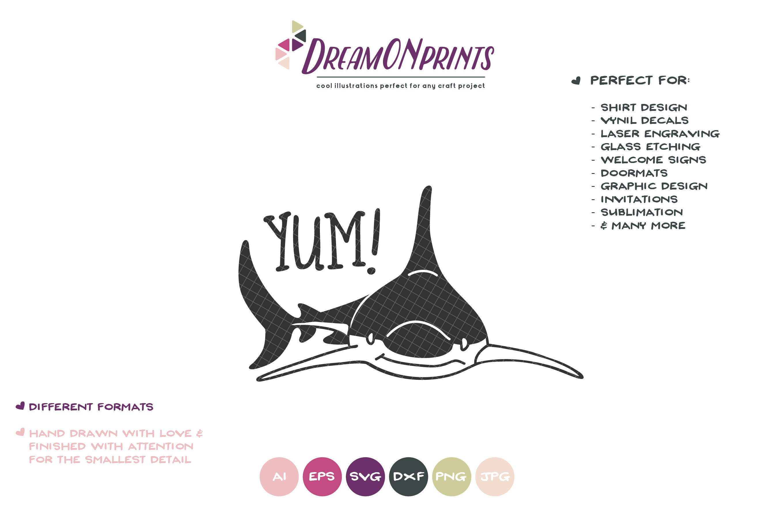 Download Shark SVG Funny Sharks, Yum Svg Kids, Ocean Svg Sea, Beach ...