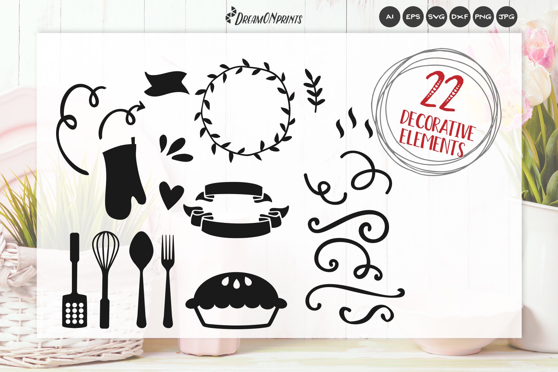 Download Kitchen SVG Bundle | Funny Kitchen Sign Builder