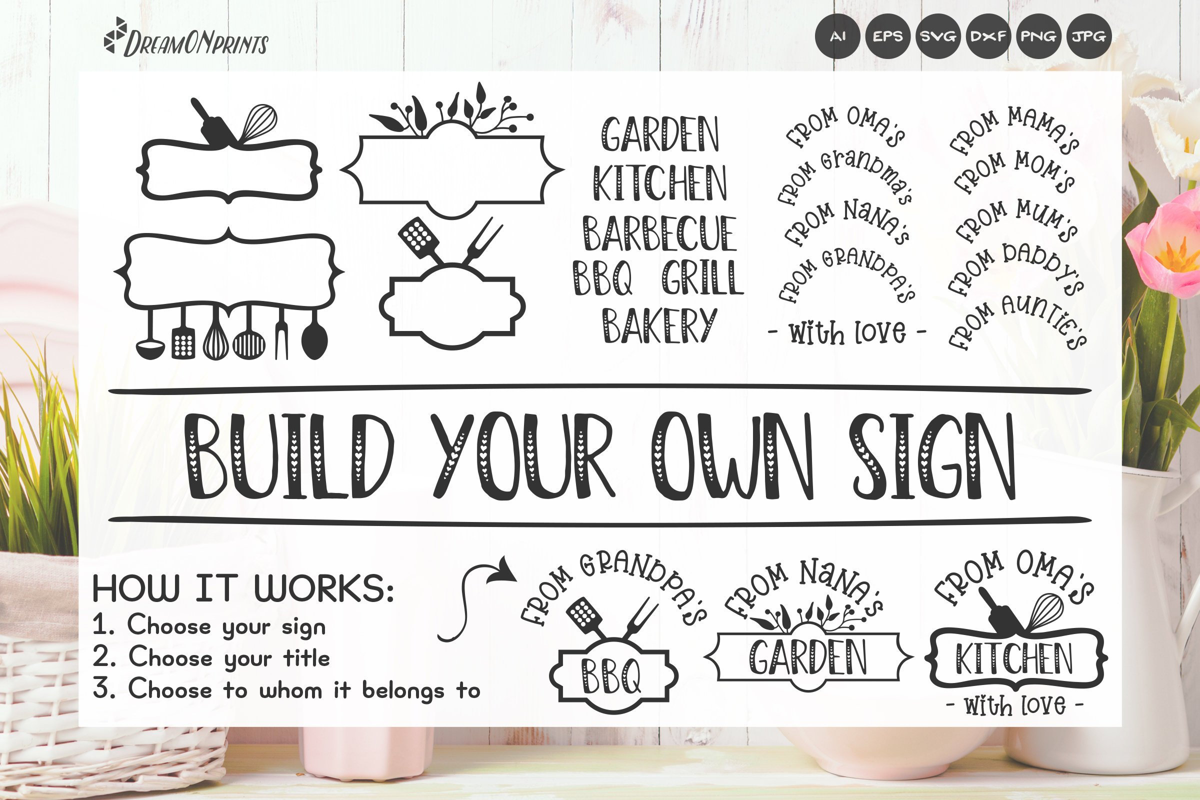 Download Kitchen Sign Making Svg BUNDLE | Kitchen SVG Bundle ...