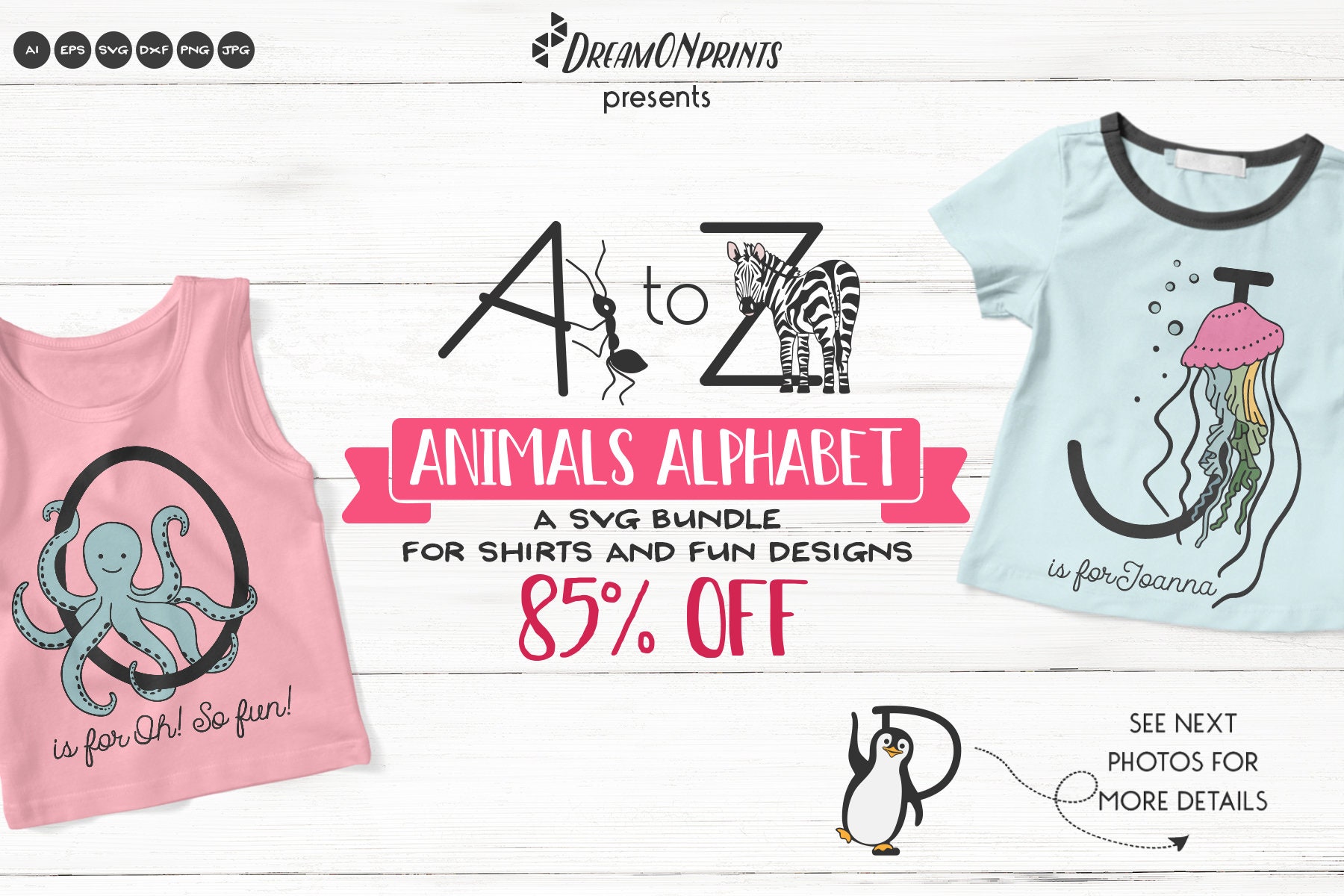 Download Animals Alphabet SVG | A Fun Monogram Bundle
