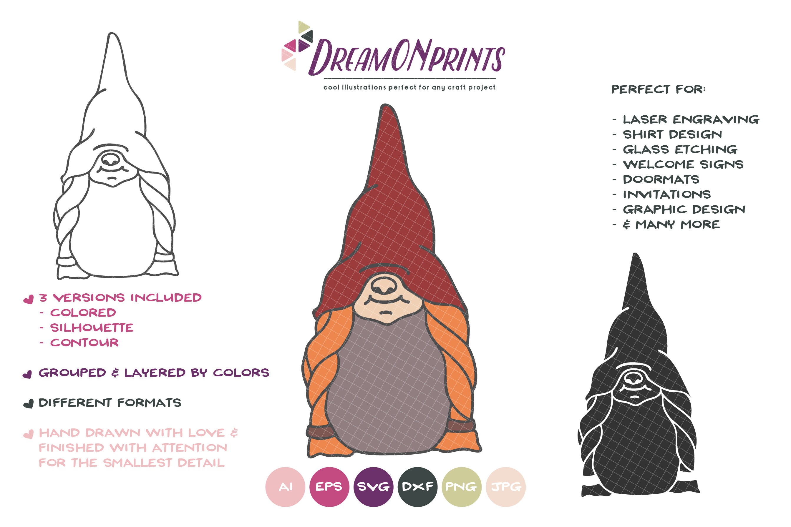 Download Gnomes SVG Bundle, Christmas Gnomes Bundle SVG Merry ...
