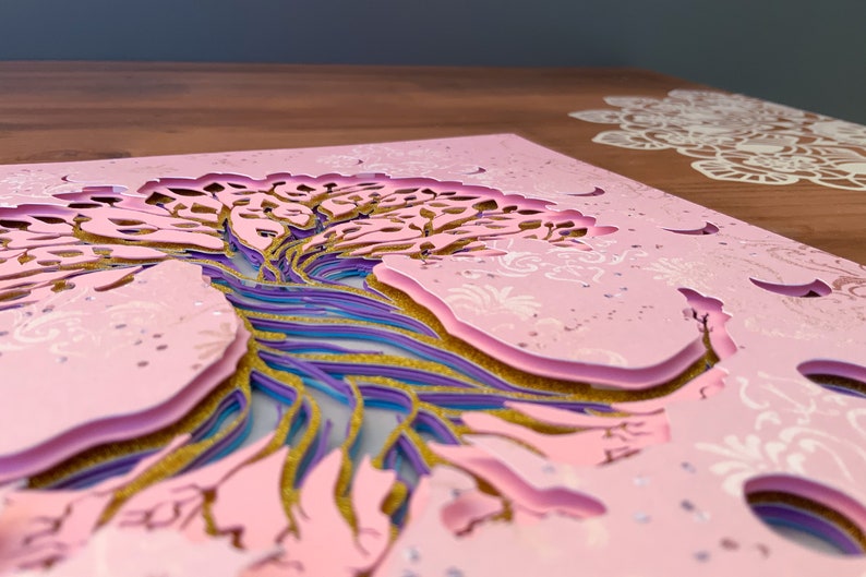 Download Tree 3d Svg Tree Svg 3d Layered Design Moon Phases Scrapbooking Craft Supplies Tools Advancedrealty Com