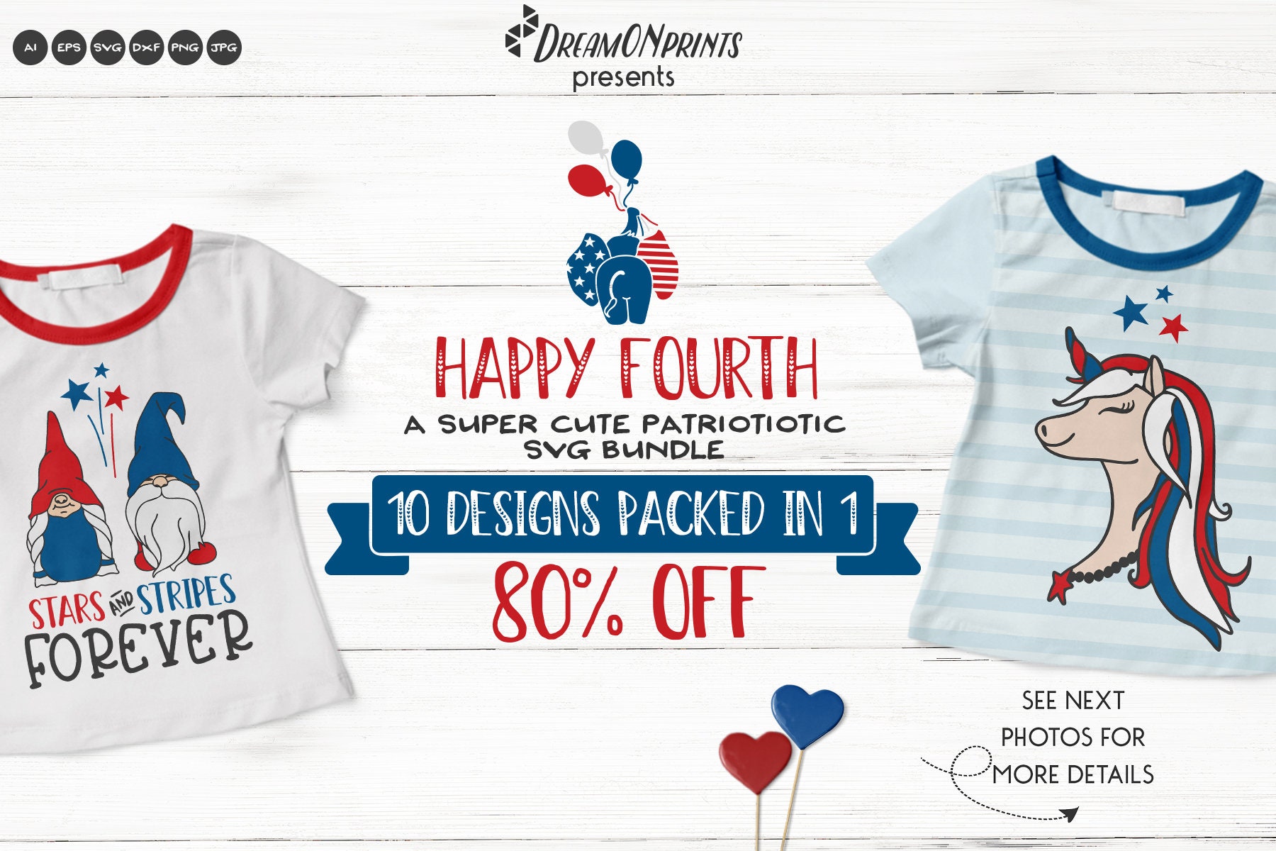 Download Happy 4th of July | Cute Patriotic SVG Bundle for Shirts ...