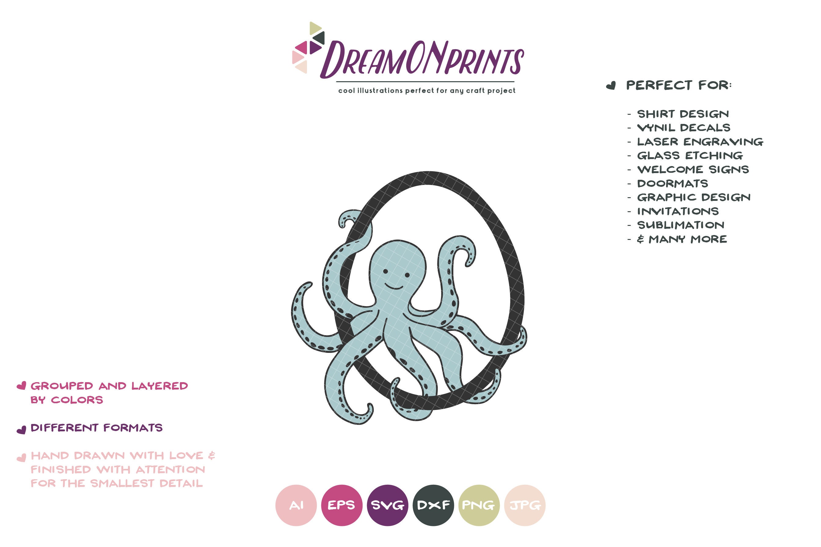 Free Free Layered Octopus Svg 587 SVG PNG EPS DXF File