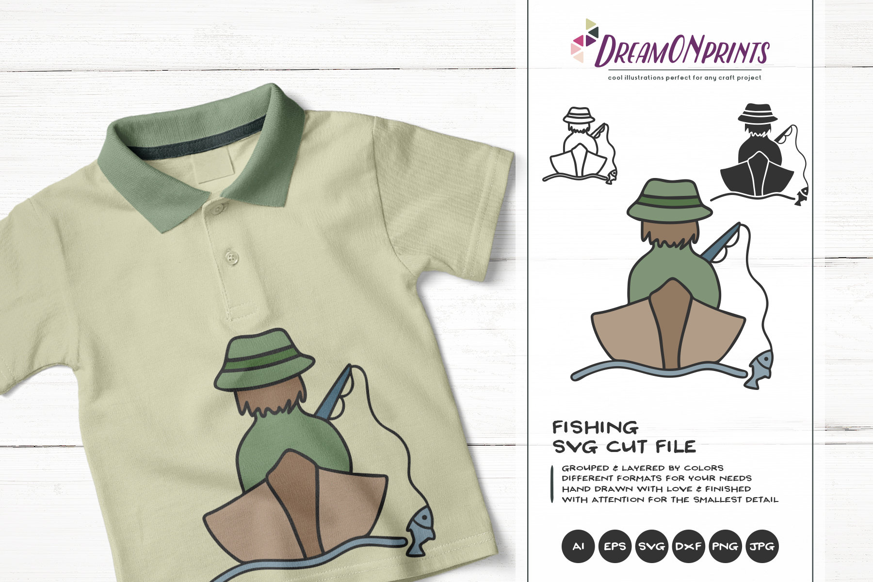 Download Fishing Boat Svg Fish Svg Fishing Svg Lake Svg Hunting Boat Svg Camping Svg For Cricut Silhouette Svg Dxf Png Eps Htv Svg Dop217