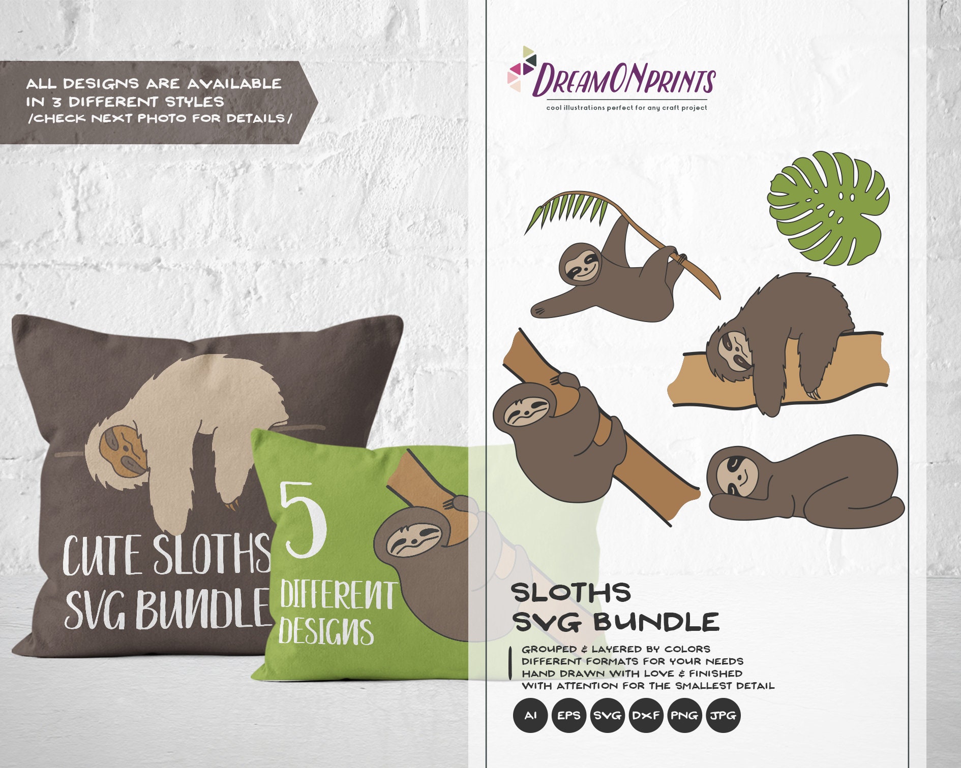 Download Sloths Svg Files Sloth Svg Cut Files Svg Lazy Svg Sleeping Svg Sunday Dxf Svg Files For Cricut Silhouette Cutting Machines