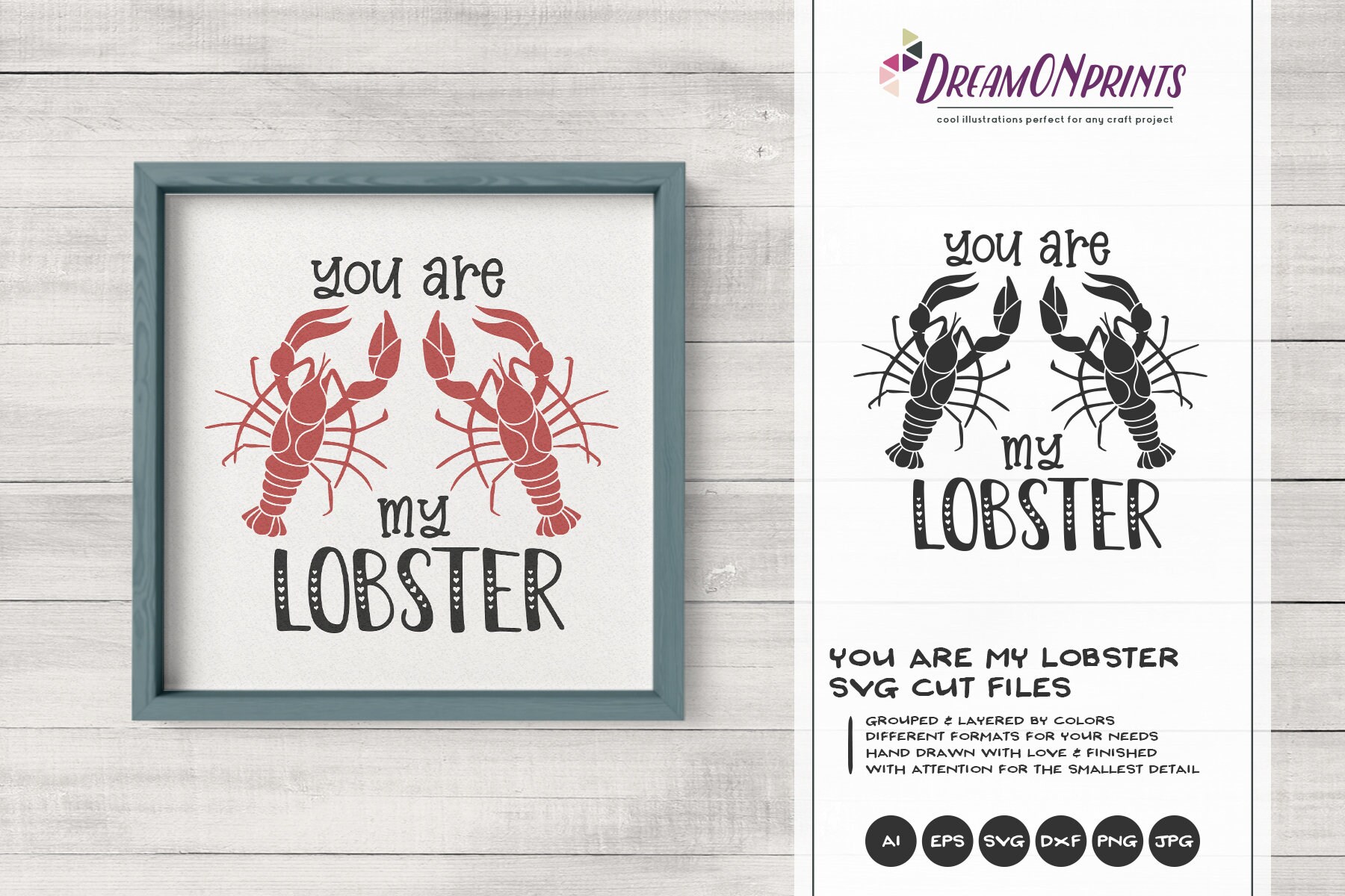 You Are My Lobster Love Svg Crawfish