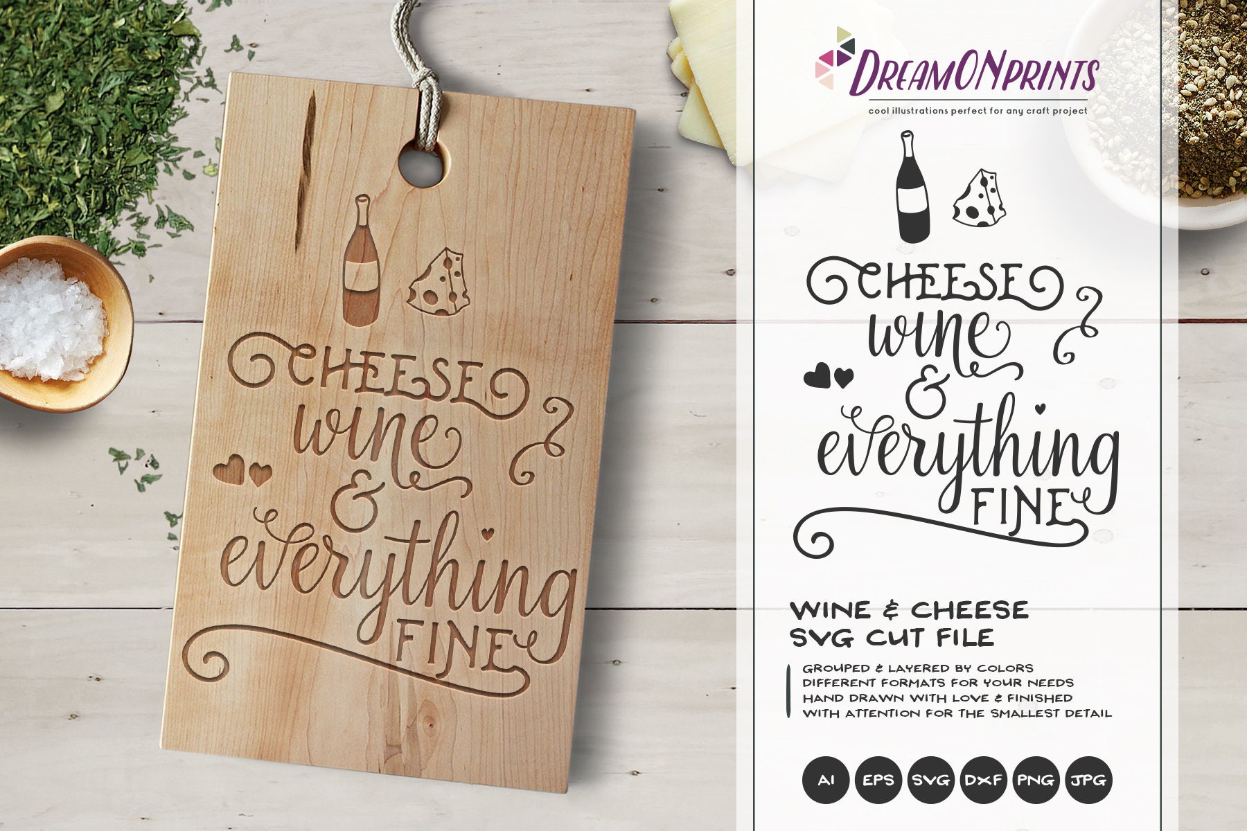 Download Wine and Cheese SVG Bundle, Wine SVG Cheese Svg, Wine ...