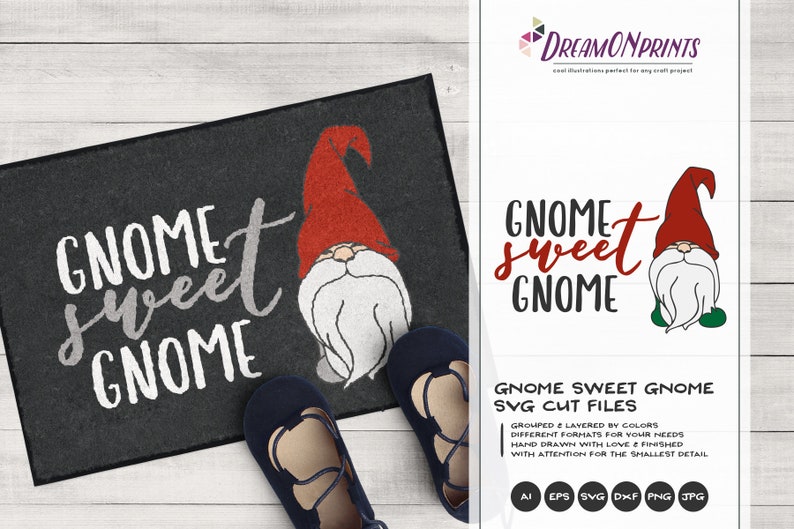 Free Free Gnome Sweet Gnome Svg 780 SVG PNG EPS DXF File