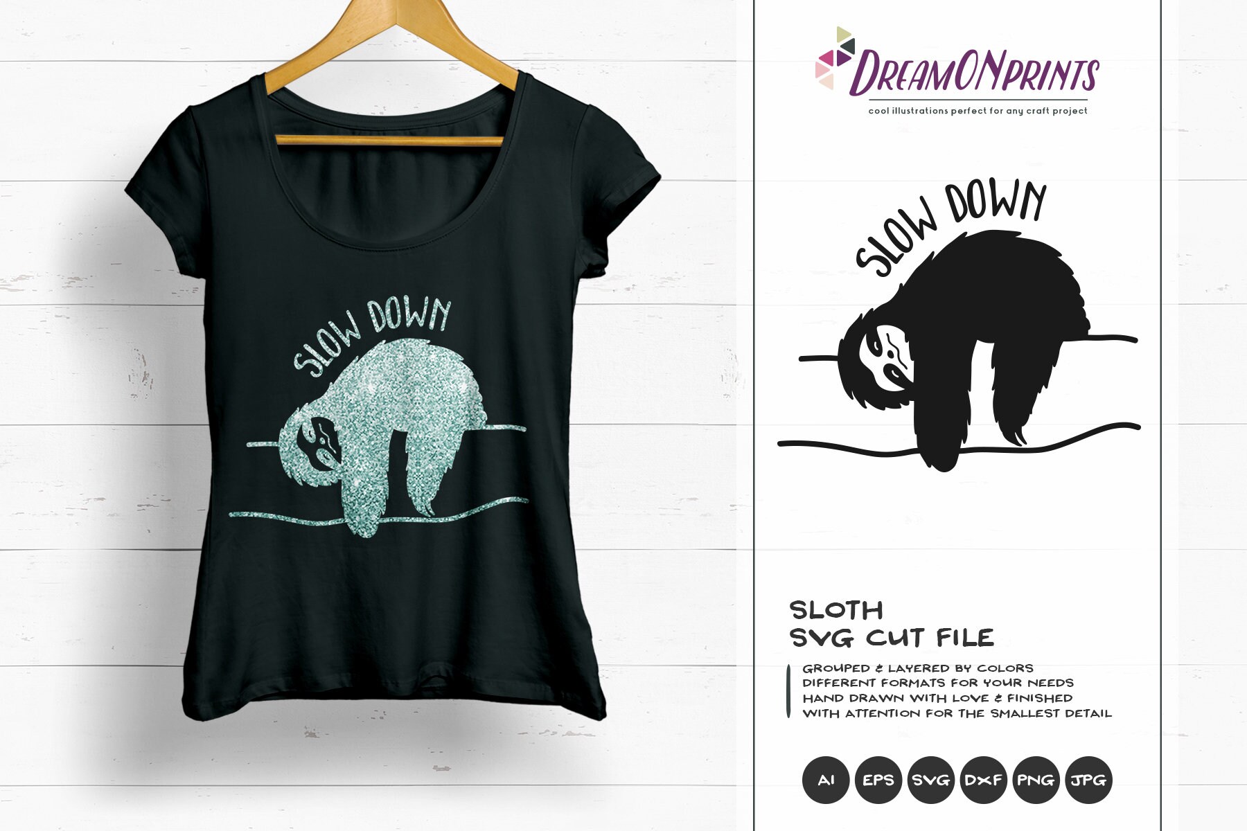 Download Sloth Svg Slow Down Svg Cut Files Sloths Lazy Svg For Cricut Explore Svg For Silhouette Dop134