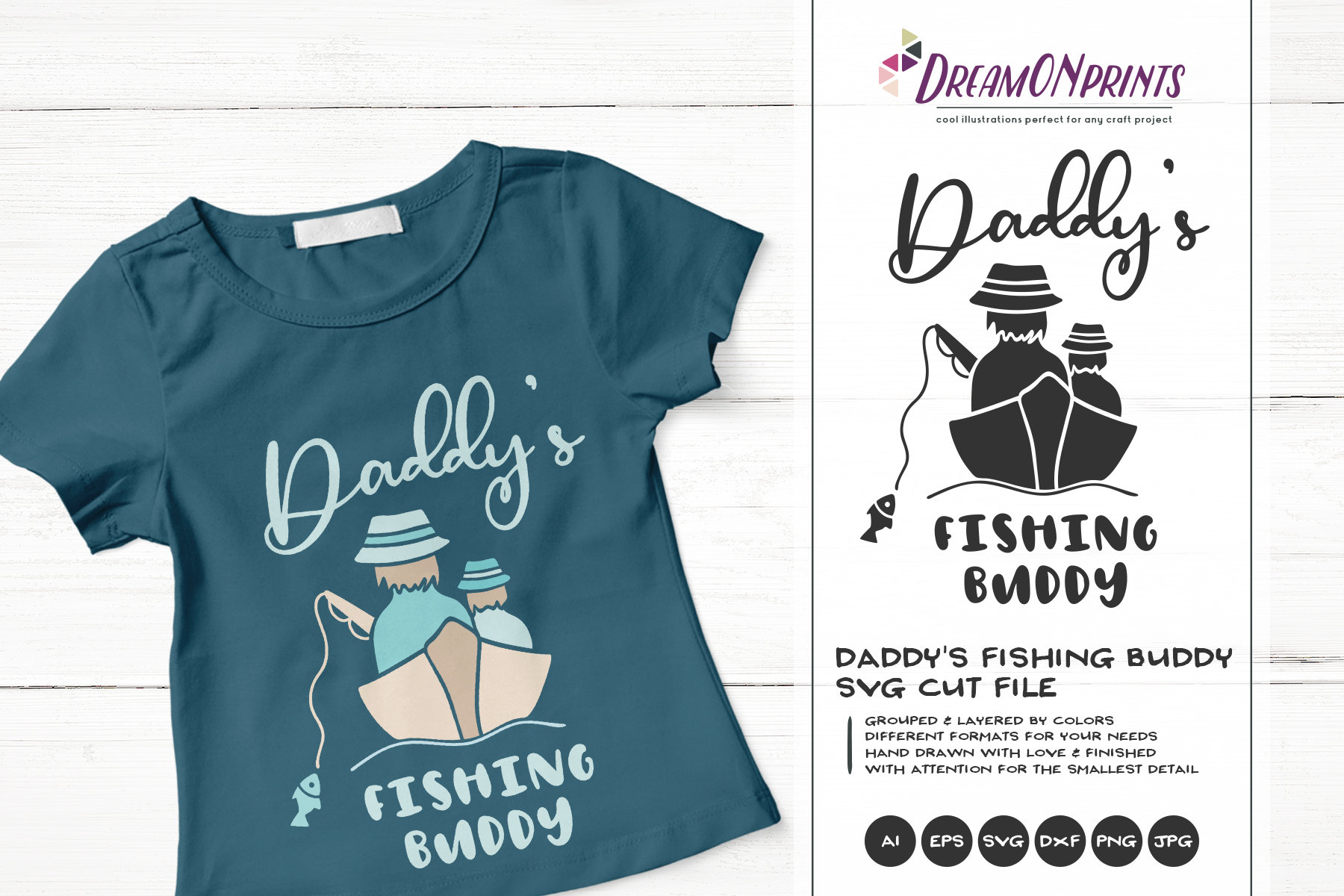 Download Daddy S Fishing Buddy Svg Fish Svg Fishing Pole Cut Files Lake Svg Hunting Svg Camping Svg For Cricut Silhouette And More Dop219