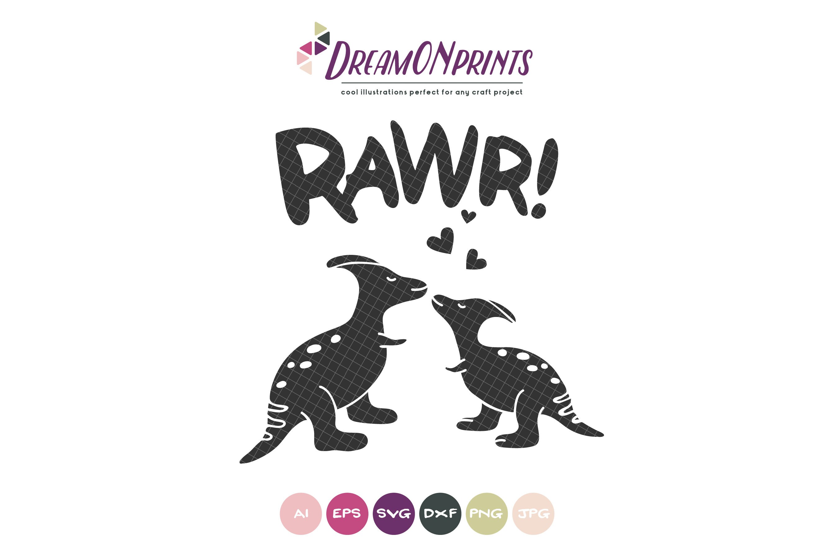 Download Dinosaur Svg Love Svg Rawr Svg Dino Svg Love Svg Svg Files For Cricut Silhouette Cutting Machines Dop095