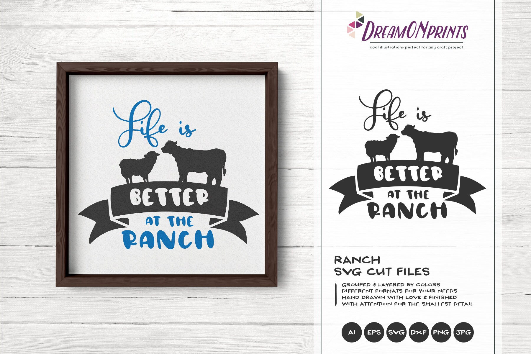 Download Ranch Svg, Life is Better at the Ranch Svg, Cow Svg, Sheep ...