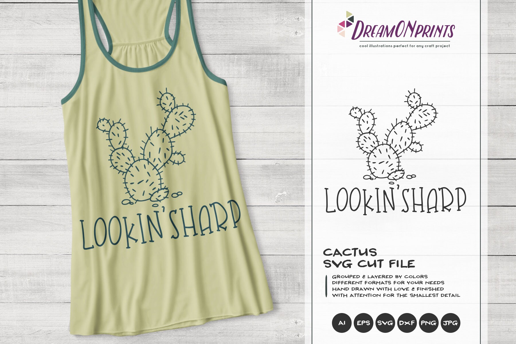 cactus shirt design