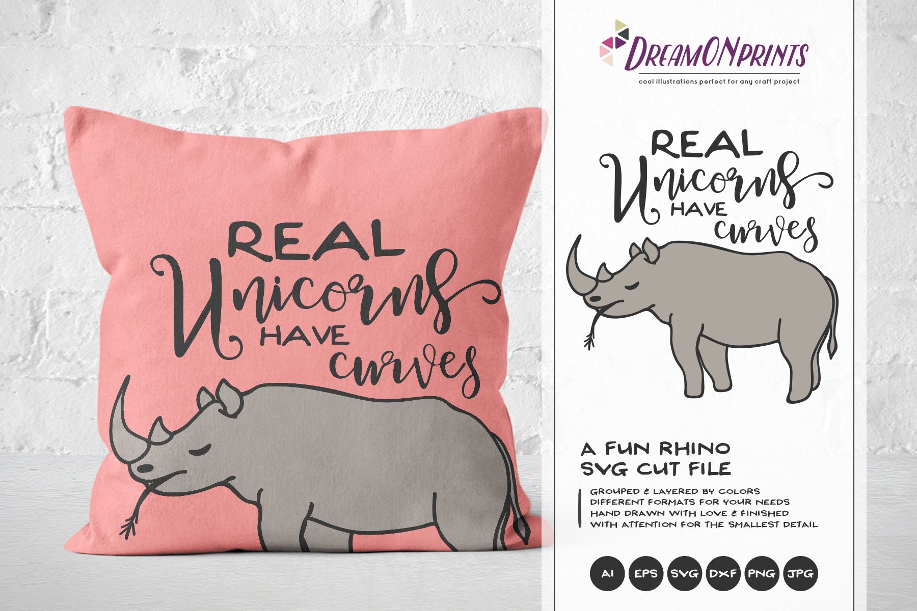 Download Rhino Svg Unicorn Svg Rhinoceros Svg Real Unicorns Have Curves Unicorn Cut Files Dop121 Yellowimages Mockups