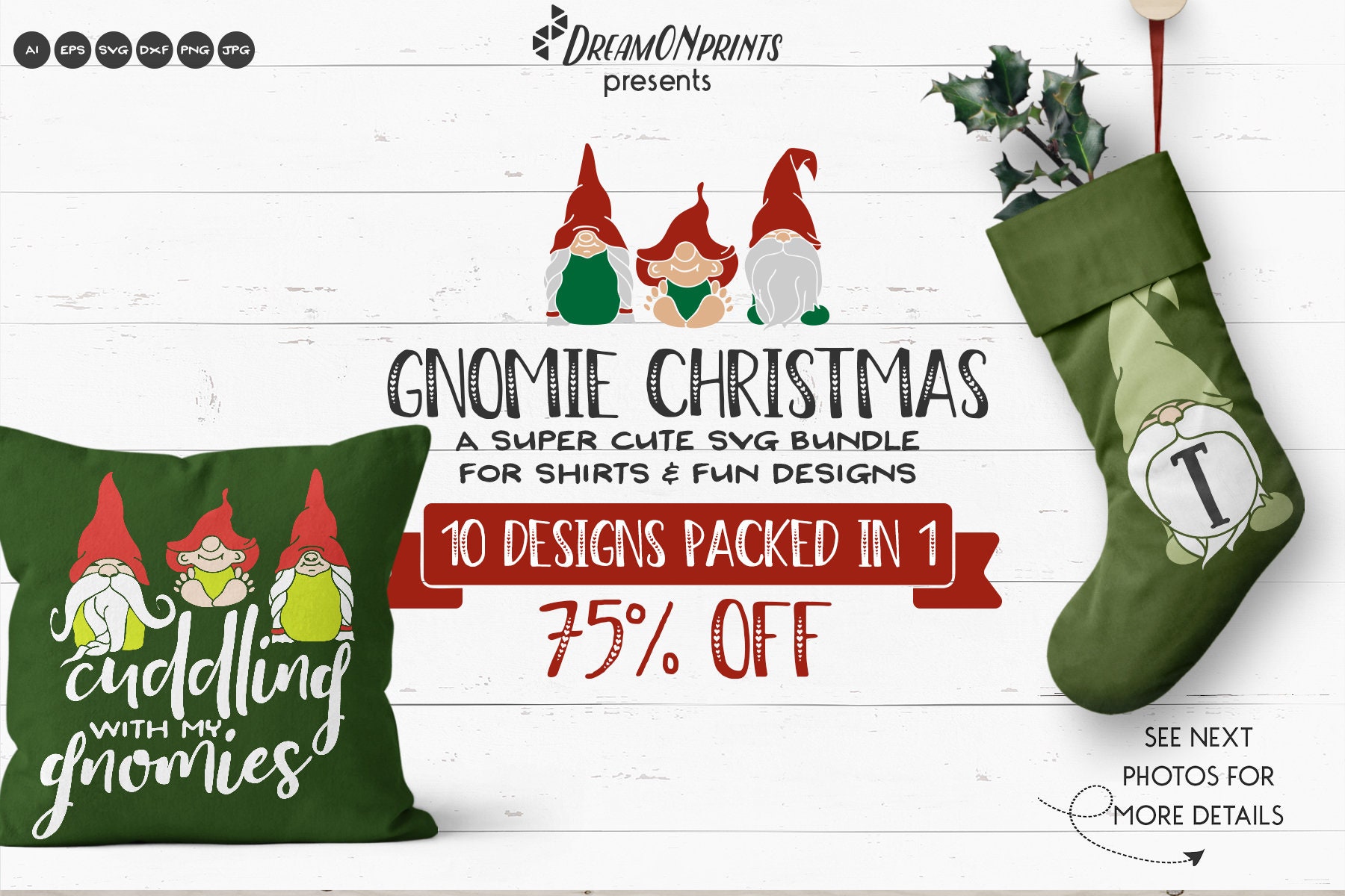 Download Christmas SVG Bundle, Gnomes SVG Sale Svg files set, Fun ...