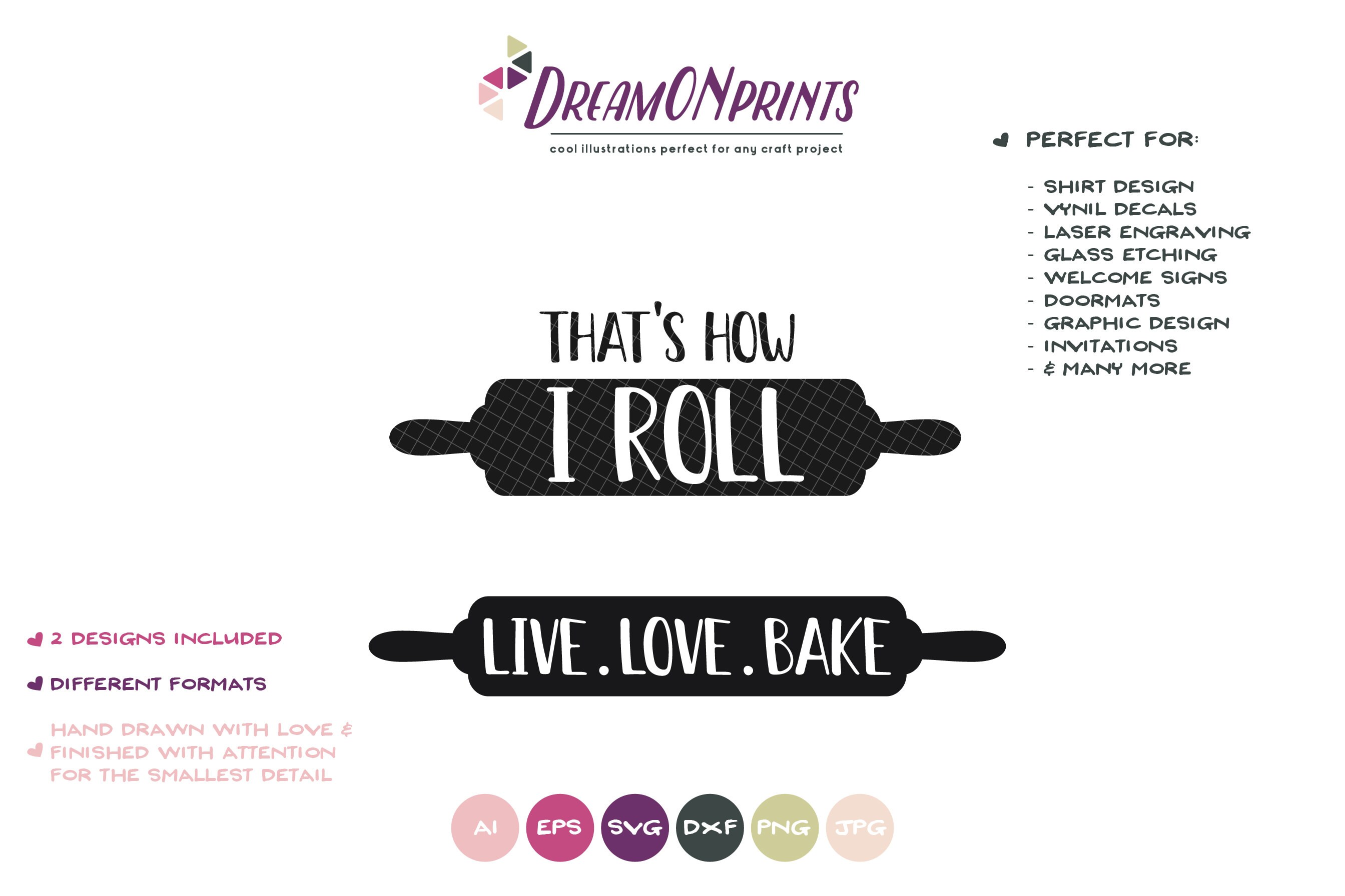 Kitchen Svg Rolling Pin Svg That S How I Roll Svg Kitchen Sign Svg Apron Svg Designs Sign Making Cooking Svg Cricut Explore Dop299