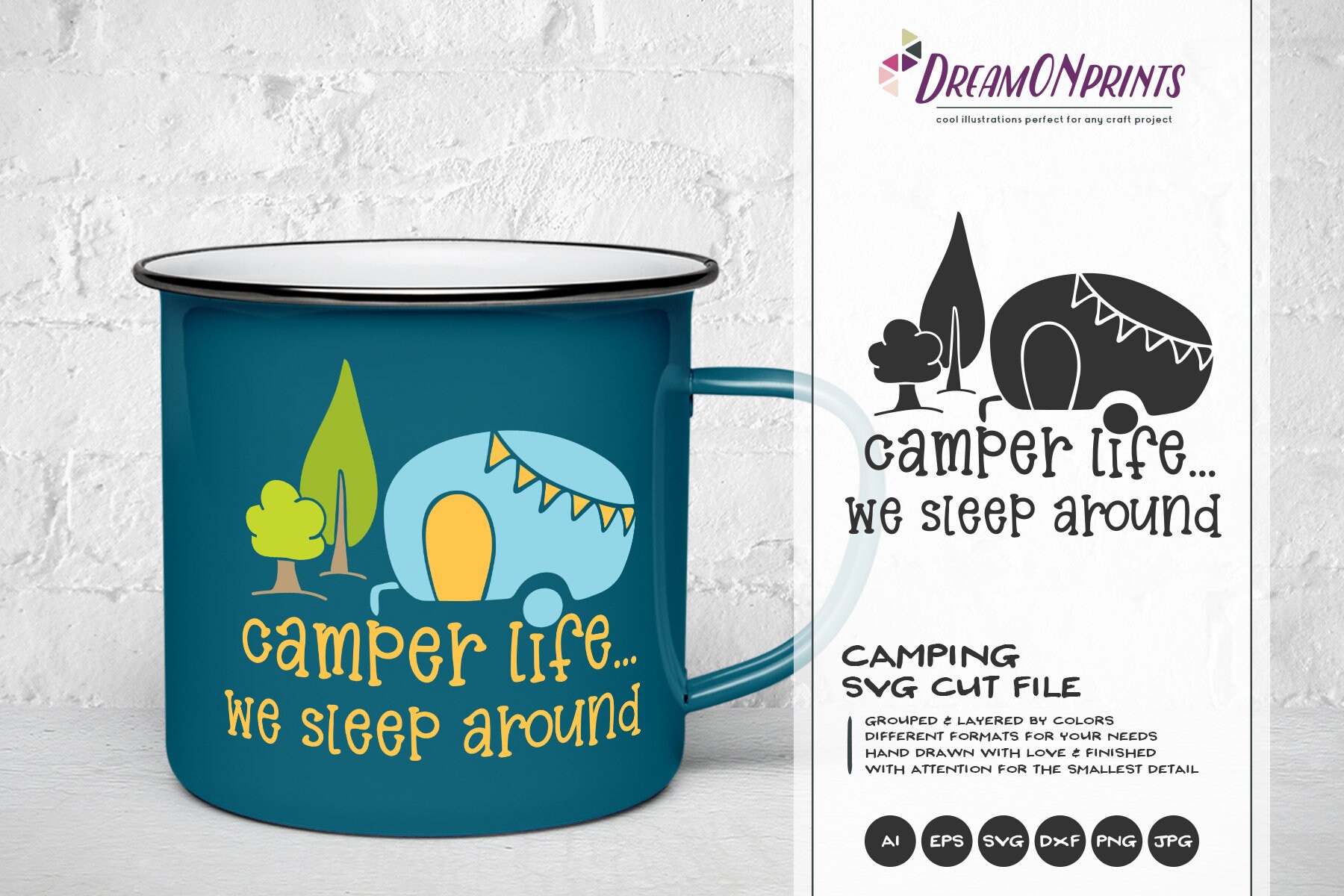 Free Free Loving The Camping Life Svg 493 SVG PNG EPS DXF File