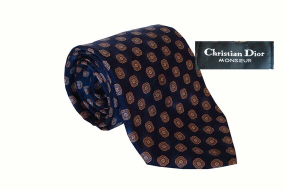 Vintage 70's Dior Tie, Christian Dior Vintage Tie,