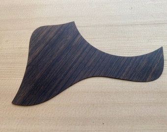 ThinWood™,Taylor 5 inch, GA Style, Acoustic Pickguard, East Indian Rosewood, Slant Grain, 5 inch Rosette