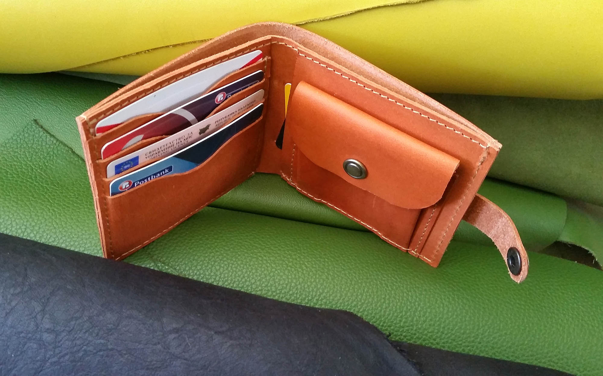 Leather Wallet Handmade Leather Wallets Custom Leather Wallet Etsy