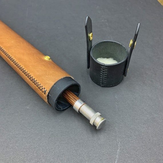 Leather Rod Case handmade, Durable and Stylish Case for Your Fly Fishing Rod  