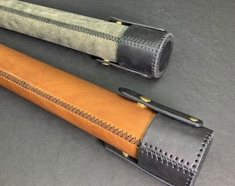 Leather Rod Case -Handmade, Durable and Stylish Case for Your Fly Fishing Rod